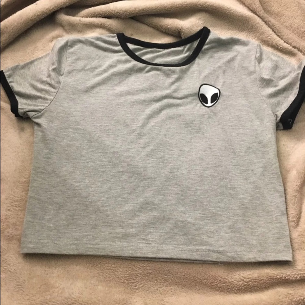 alien crop top